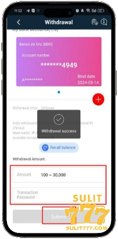 SULIT777 - WITHDRAWAL - PHONE4