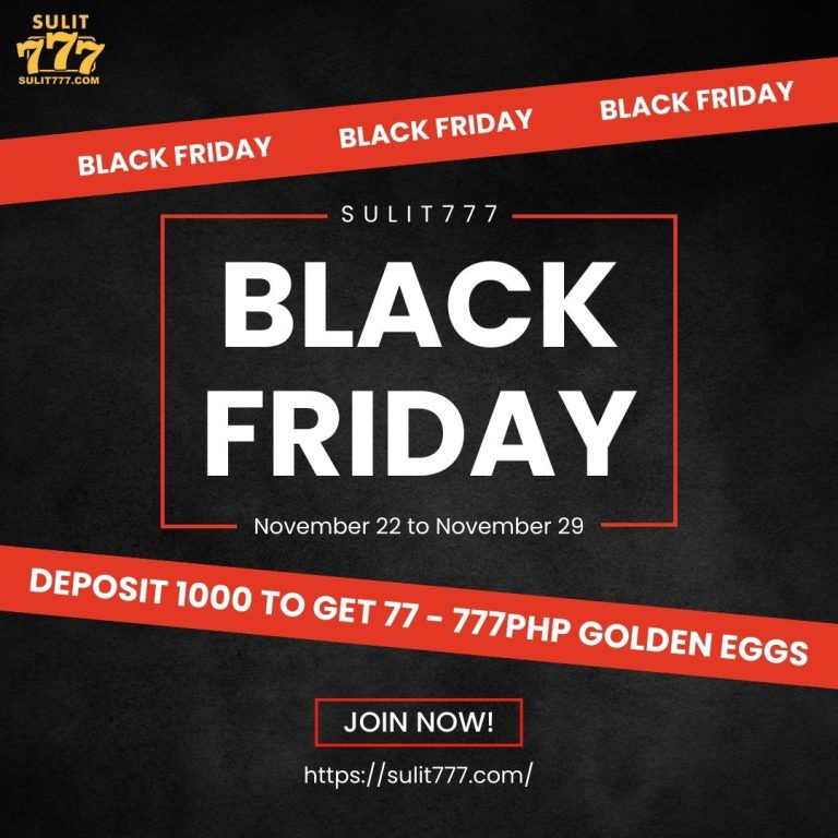 SULIT777 BLACK FRIDAY