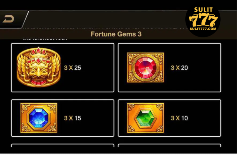 Sulit777-Fortune Gems 3