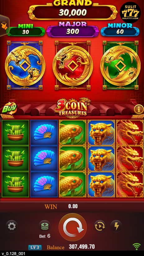 Sulit777-3 Coin Treasures 2