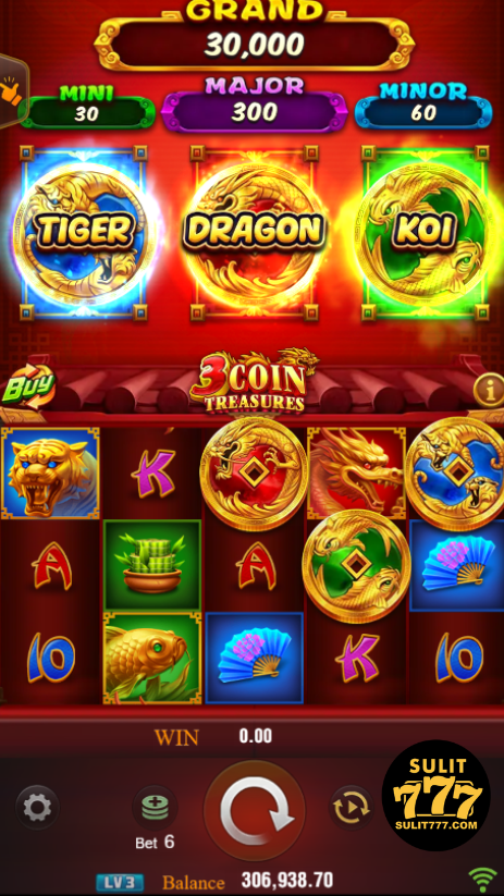 Sulit777-3 Coin Treasures 3