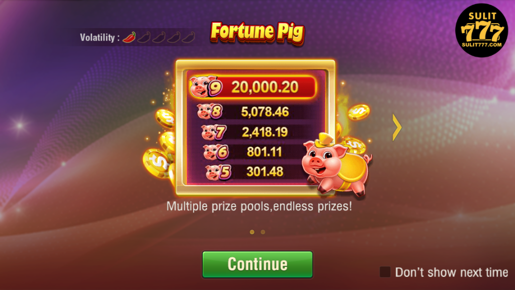 Sulit777-Fortune Pig 1