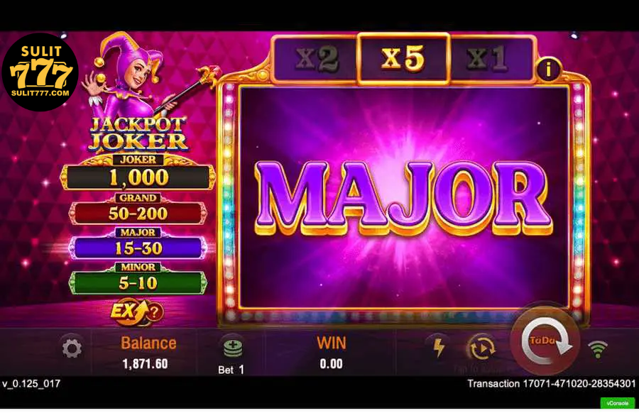 Sulit777-Jackpot Joker 1