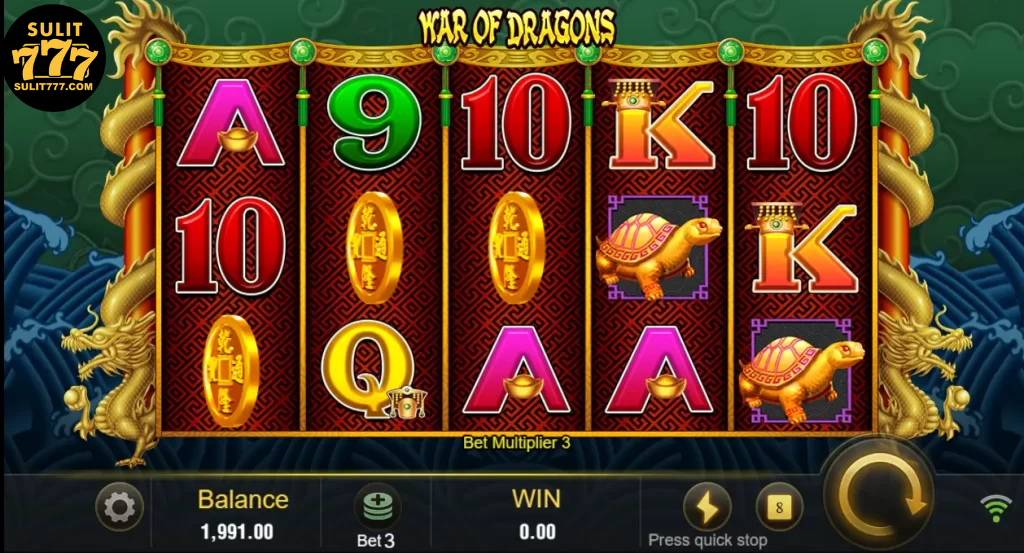 Sulit777-War of Dragons 3