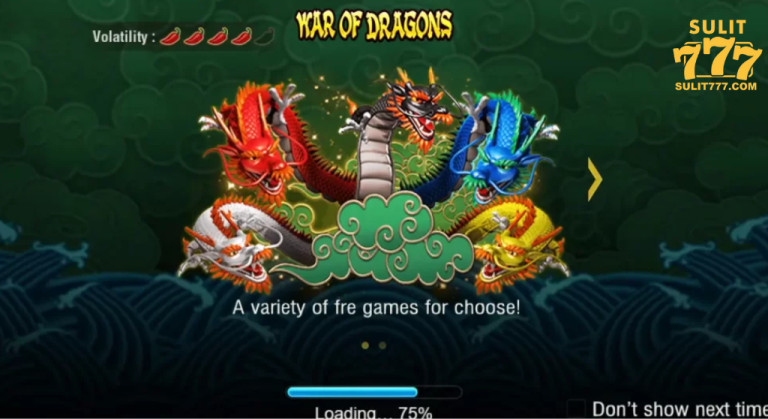 Sulit777-War of Dragons