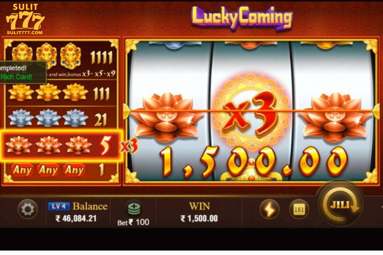 Sulit777-Lucky Coming 3