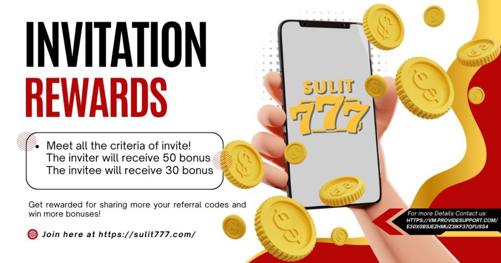 sulit777 referral bonus