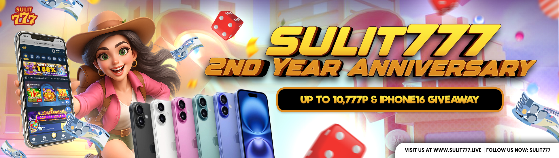Sulit777 2nd Year Anniversary ( 1940X550 )