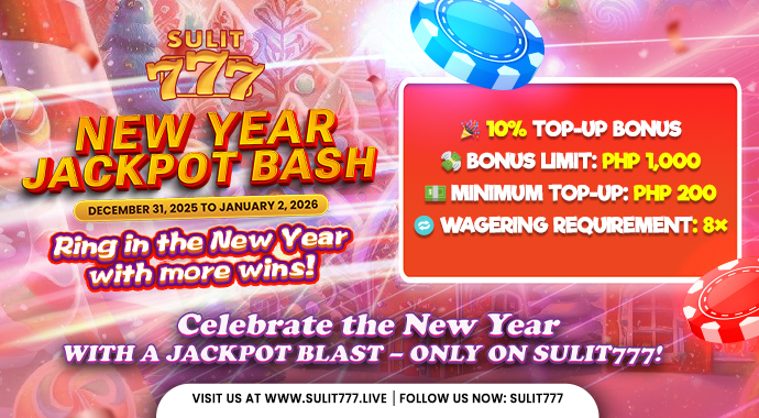 New Year Jackpot Bash! 690 x 380