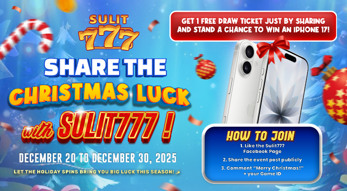 Share the Christmas Luck! 690 x 380