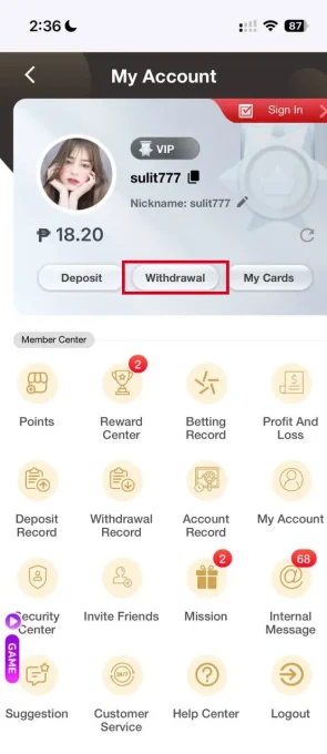 Sulit777 Withdrawal 5